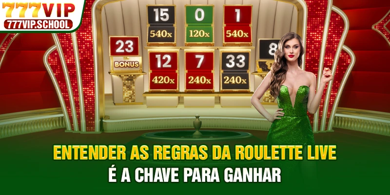 Entender as regras da Roulette Live é a chave para ganhar