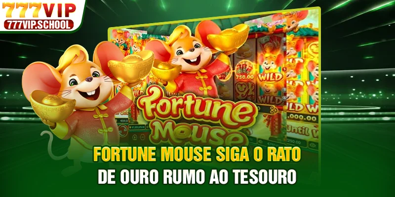 Fortune Mouse siga o rato de ouro rumo ao tesouro