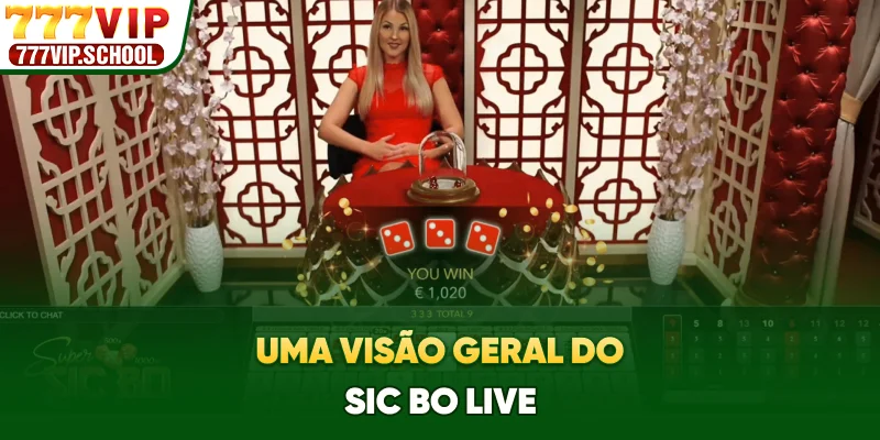 Uma visão geral do Sic Bo Live