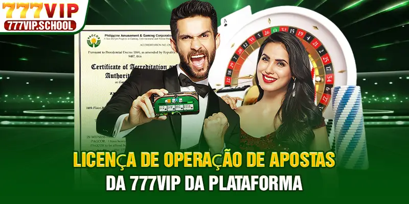 Licença de operação de apostas da 777vip da plataforma Licença de operação de apostas da 777vip da plataforma