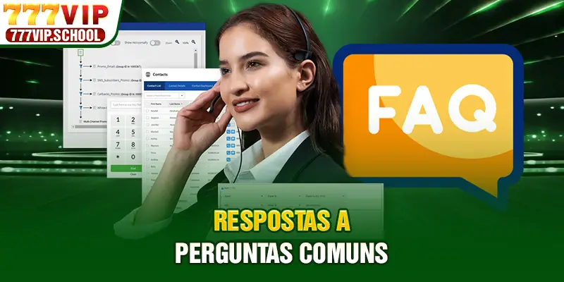 Respostas a perguntas comuns Respostas a perguntas comuns